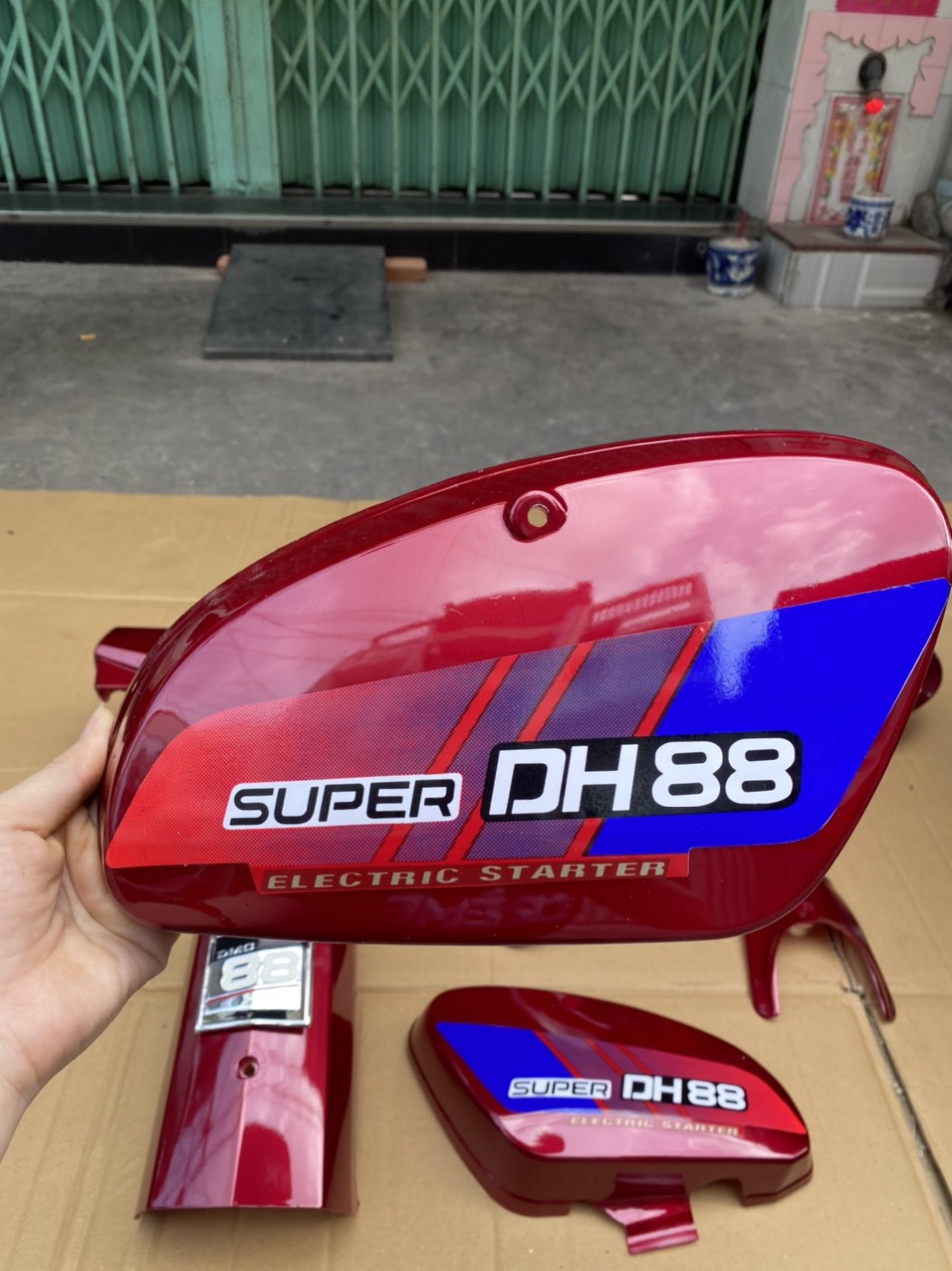DÀN ÁO Xe DH 88 NHỰA ABS ( ĐỜI DÈ TRÒN )