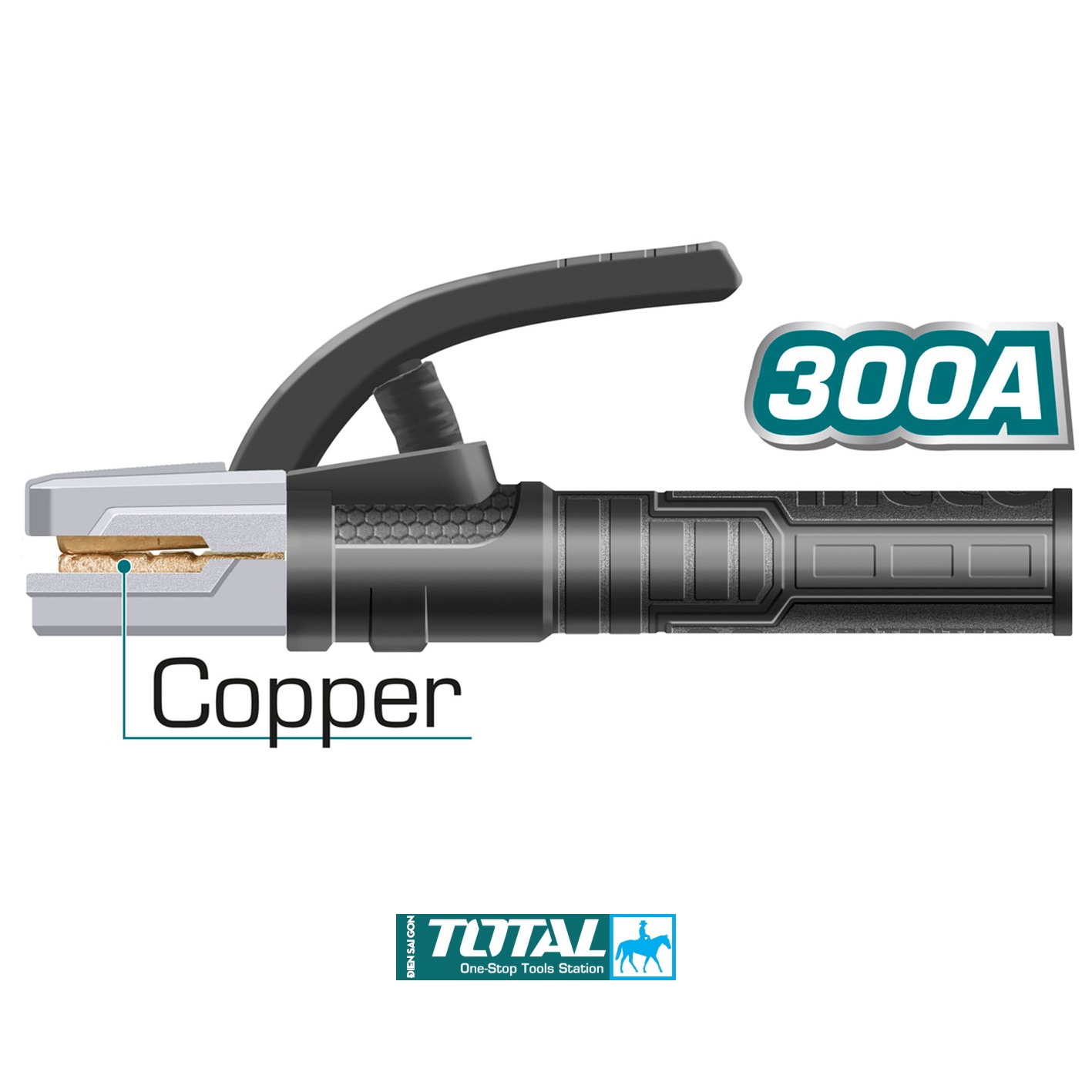 Kìm hàn 500A Electrode Holder INGCO WAH5008
