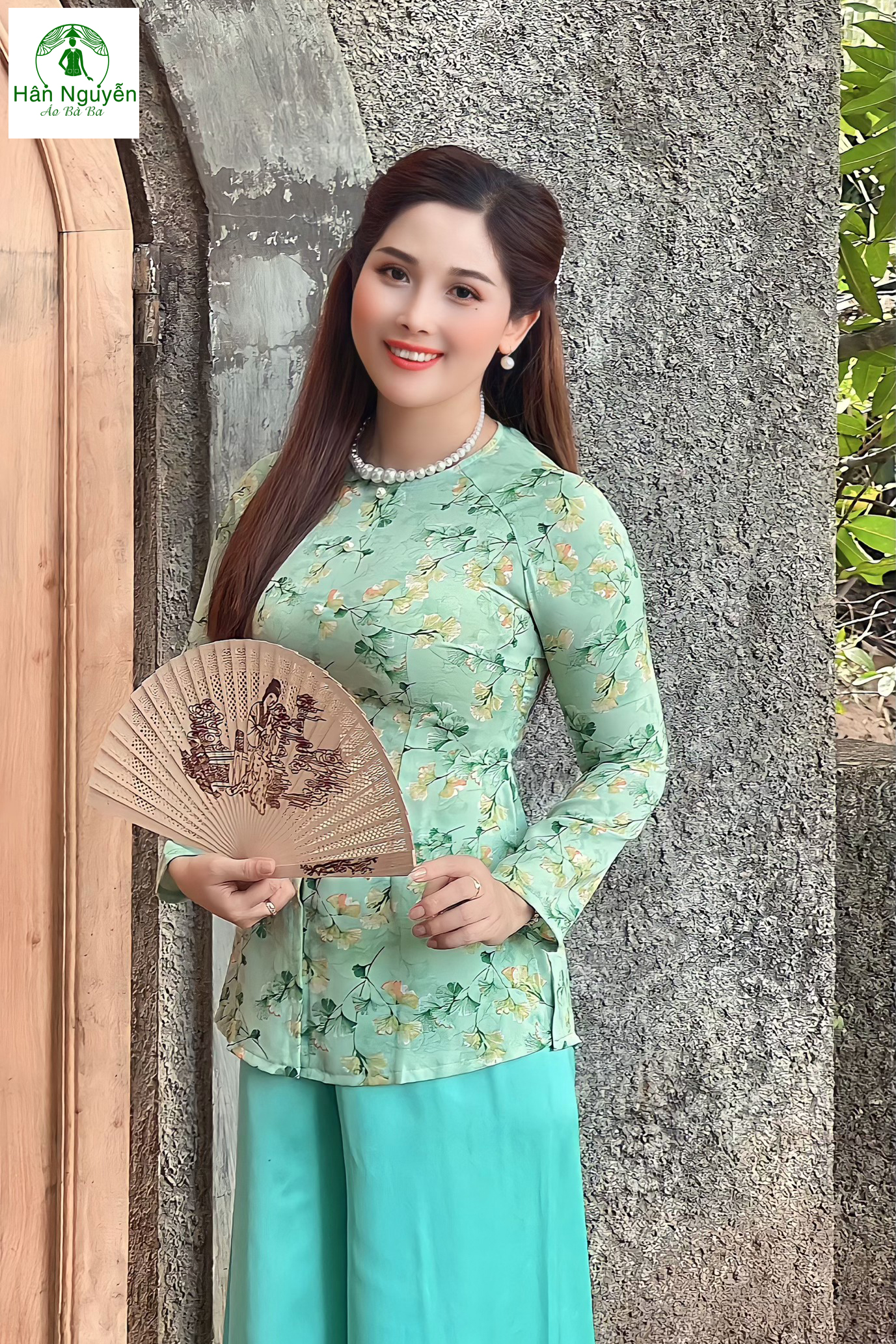 ÁO BÀ BA DÂY KÉO HOA GIÓ (ÁO LẺ)