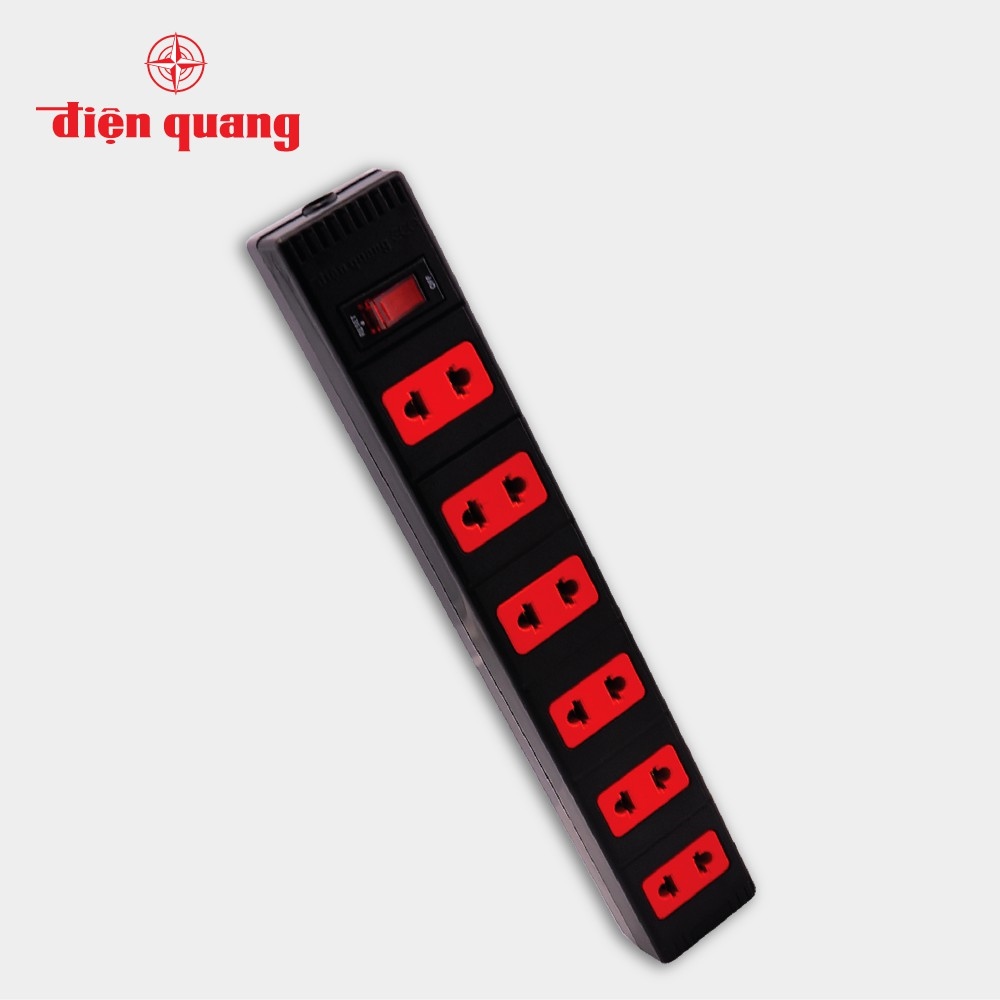 BÁO GIÁ Ổ CẮM ECO ĐQ ESK 5BR 6ECO (6 LỖ, DÂY DÀI 5M) | Shopee Lazada Sendo Tiki mới nhất 48 Ổ cắm❁❣ Ổ cắm Điện Quang ECO ĐQ ESK 62ECO (6 Lỗ 2 chấu)