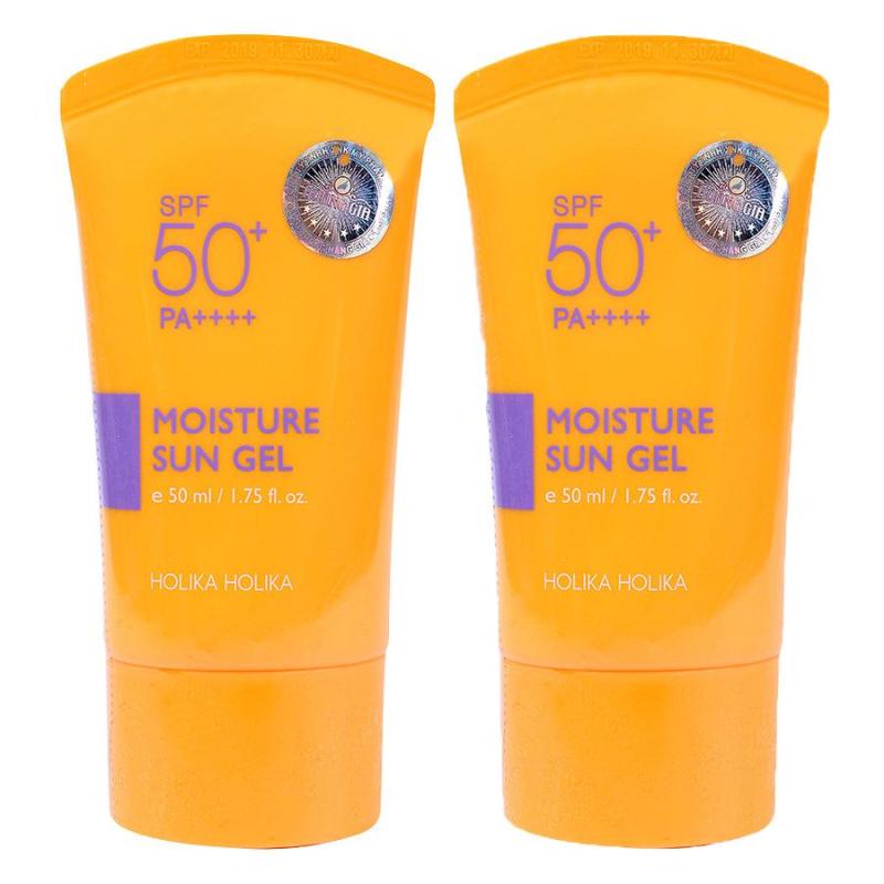Kem Chống Nắng Dạng Gel Dưỡng Da Trắng Mịn Holika Holika Moisture Sun Gel SPF50+ PA++++ - 50ml