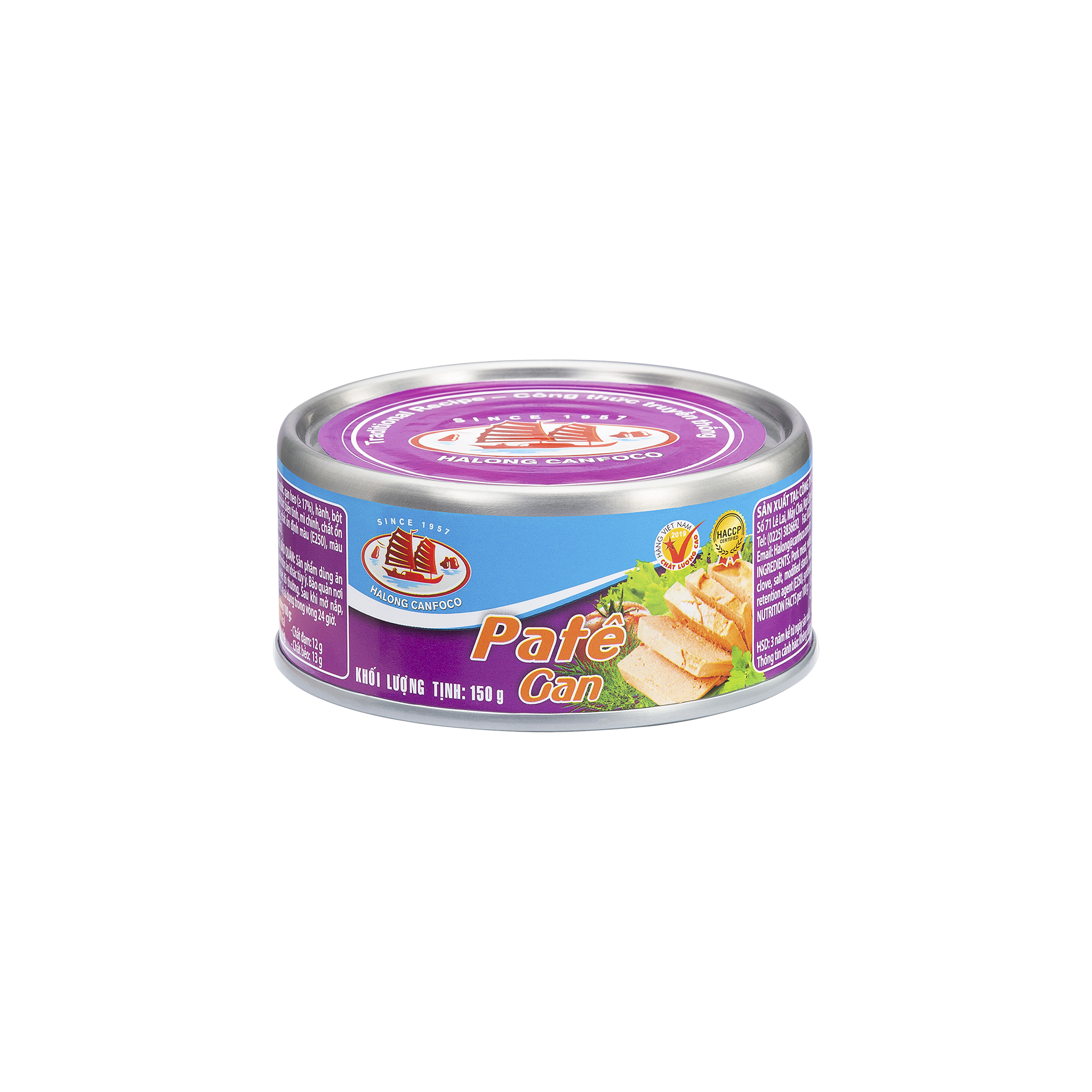 Pate gan heo 150g - Đồ Hộp Hạ Long
