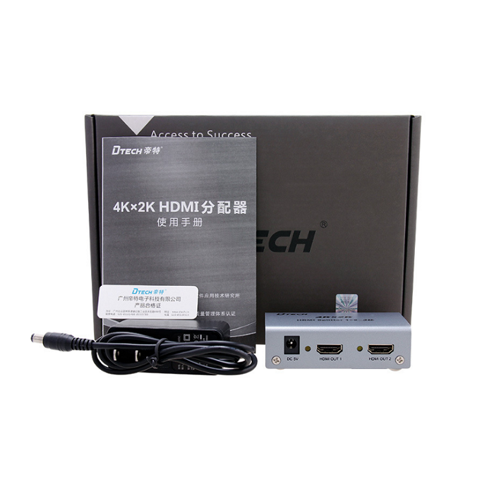 BỘ CHIA CỔNG HDMI 1 RA 2 DTECH DT-7006
