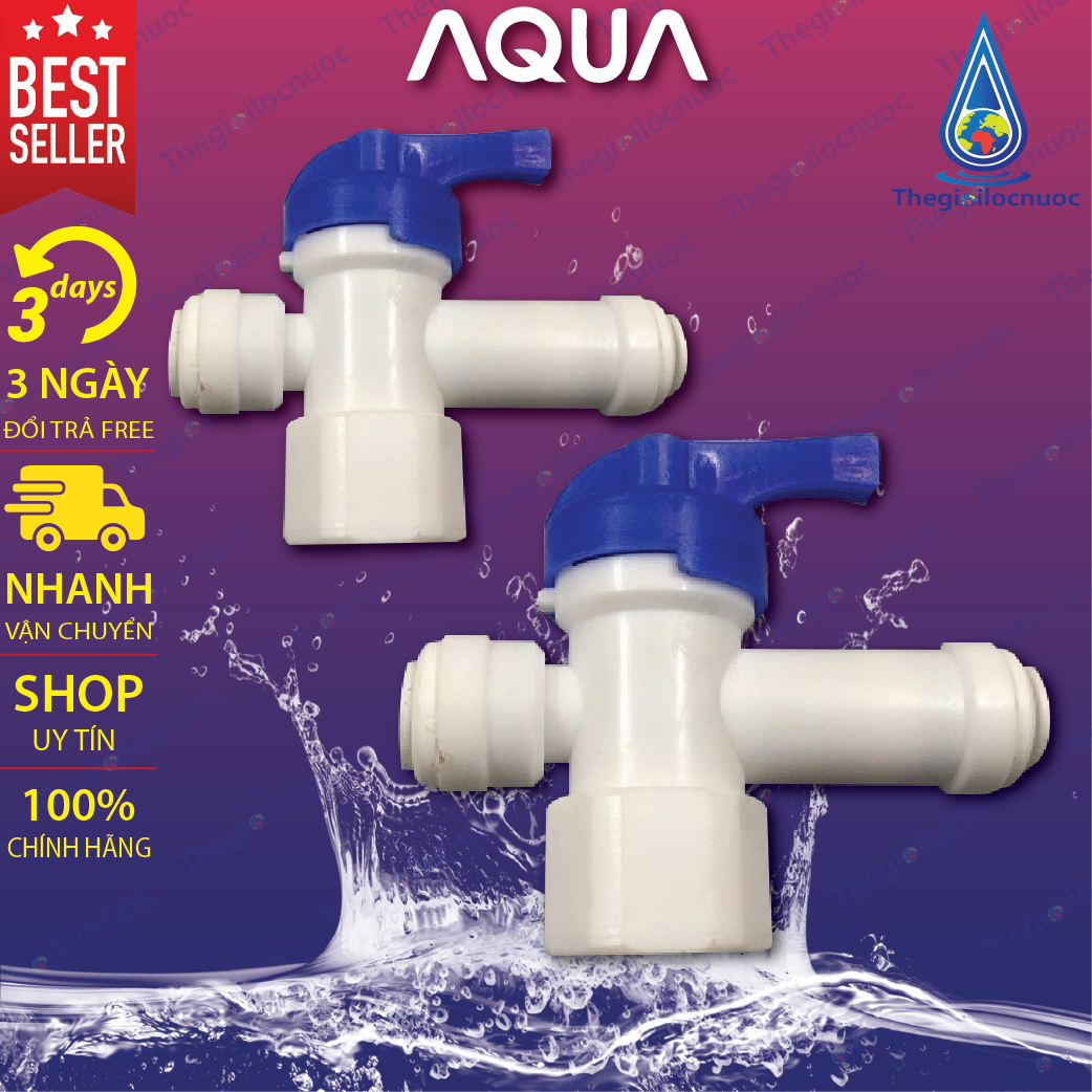 Van bình áp máy lọc nước 2 đầu