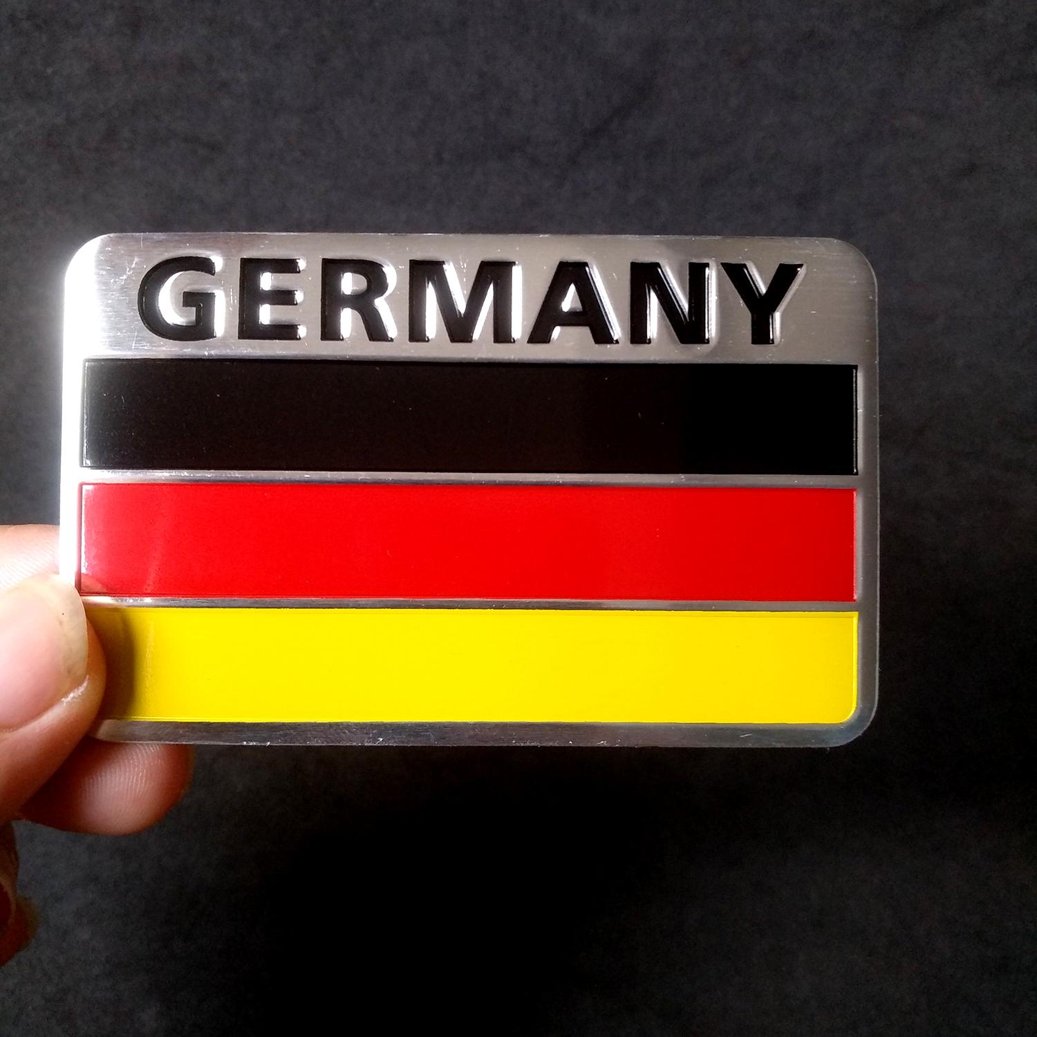 Miếng dán kim loại CỜ ĐỨC - GERMANY