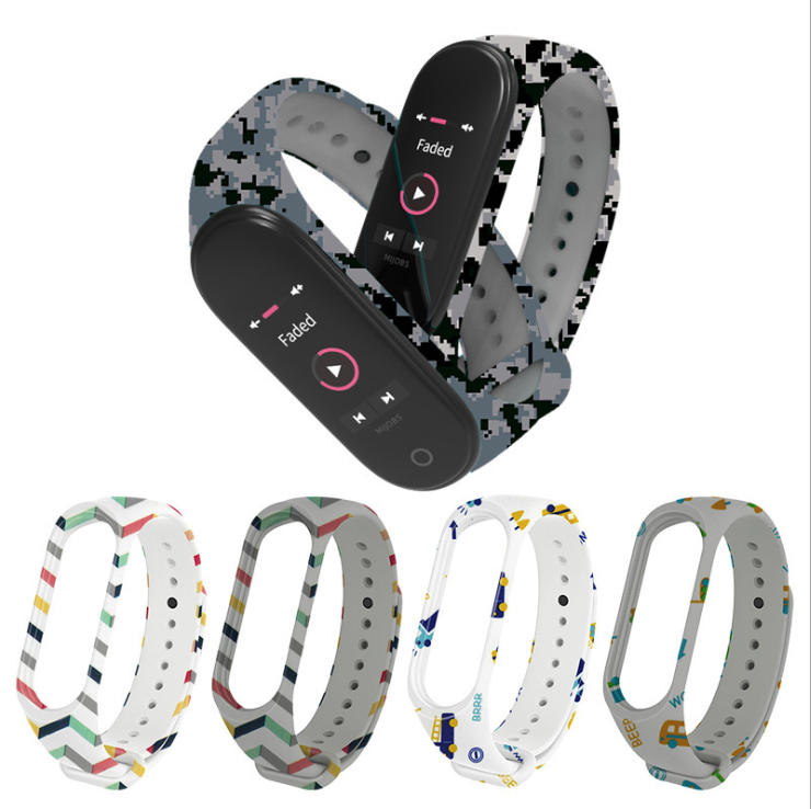 Dây đeo thay thế cho Mi band 3/4 Mijob xịn MB04(Soạn hàng theo lựa chọn)