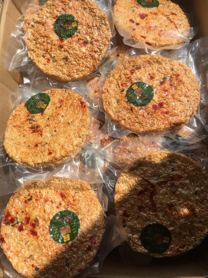 Combo 5 bánh cơm cháy nếp chà bông siêu giòn ngon (120gr/bánh)