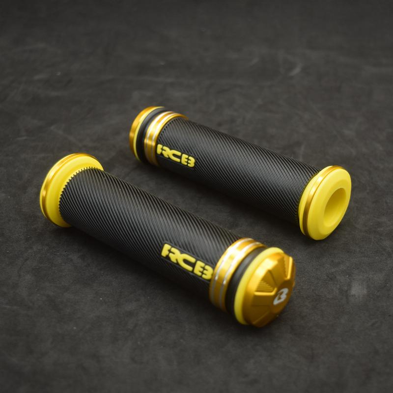 CẶP BAO TAY LÁI XE MÁY CAO CẤP RACING CÓ GÙ (MÀU VÀNG)