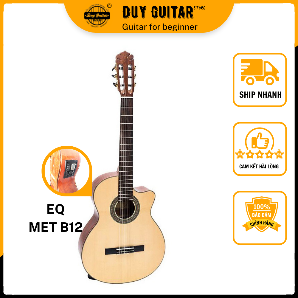 Classic guitar DC350JX EQ MET B12