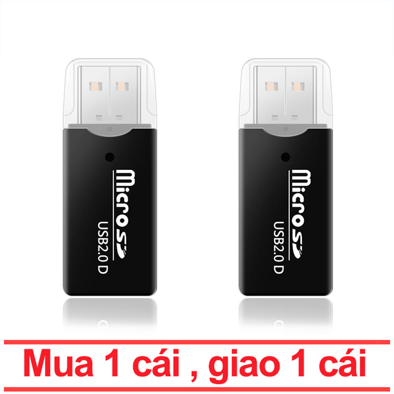 【Mua 1 tặng 1】USB 2.0 Đầu Đọc Thẻ Cho Thẻ TF Micro SD Tất Cả Trong 1 Đa Đầu Đọc Thẻ Nhớ Đầu Đọc Thẻ Cho Máy Tính Để Bàn