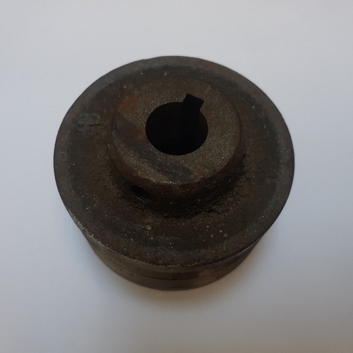 Puly kéo 12 phân cốt 28mm 2 rãnh a