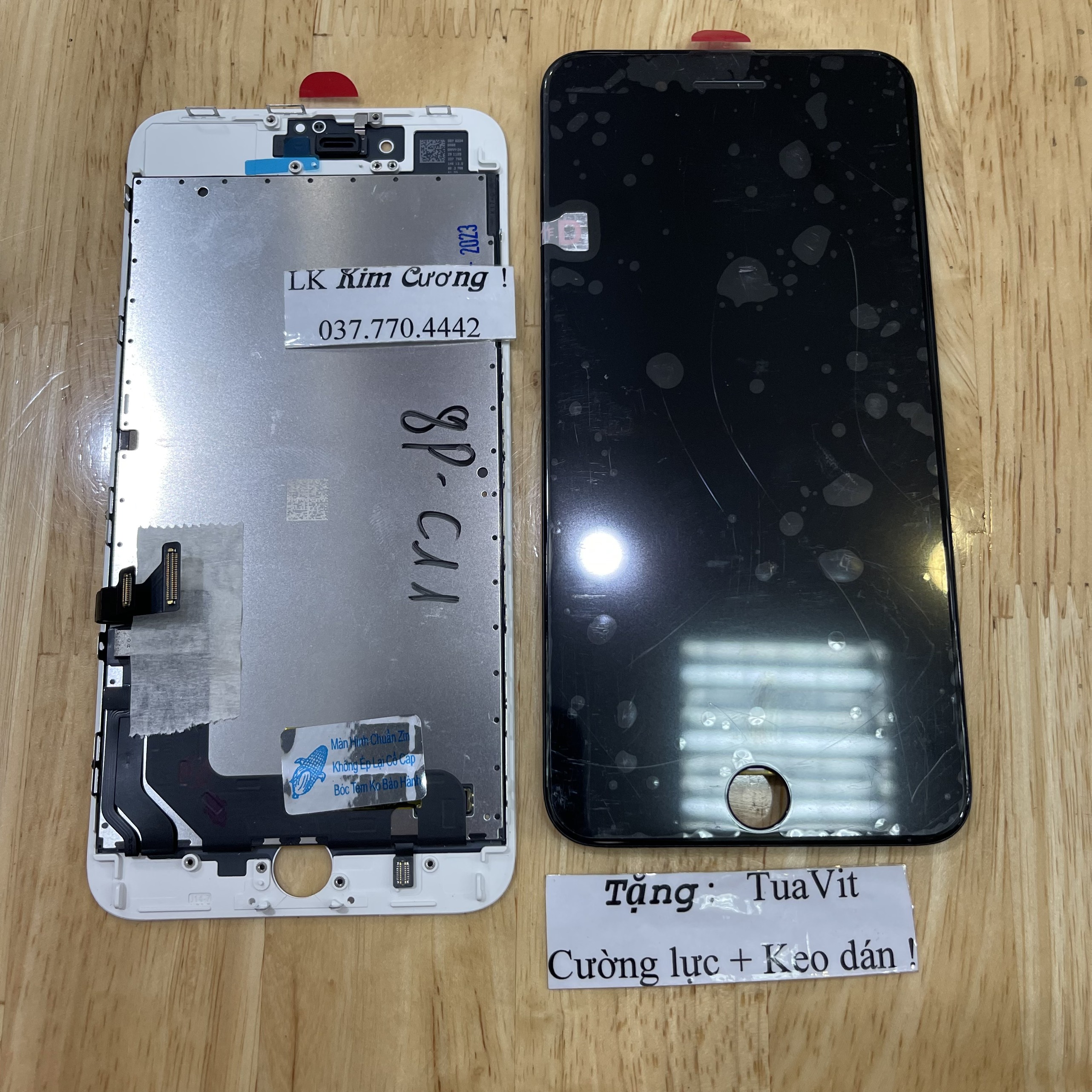 Màn hình tuơng thích ip 8 plus mã c11 zin ép kính