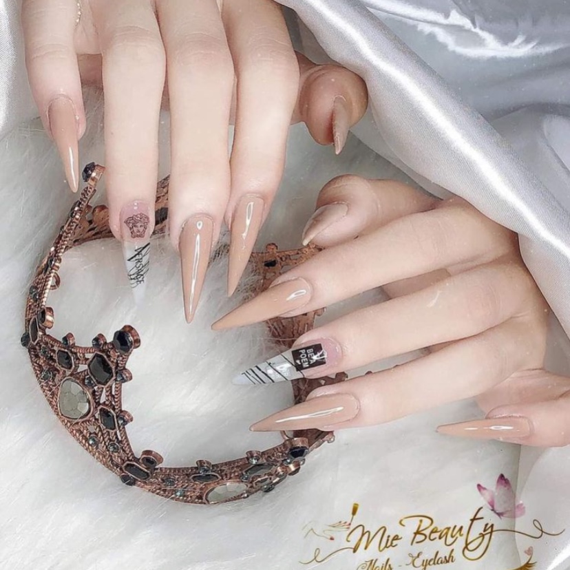 Móng up HSM trơn from nhọn - Mini Nails