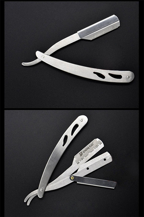 Cán dạo cạo râu inox