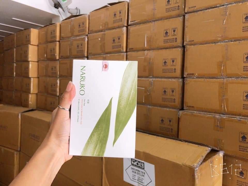 [HỘP 8M] NARUKO - Mặt nạ Tràm Trà Tea Tree (Đài)