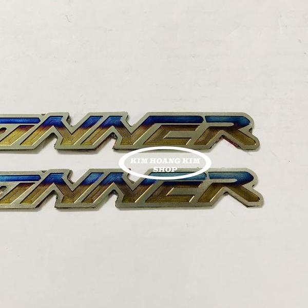 Bộ 2 tem Titanium WINNER (titan 100%)