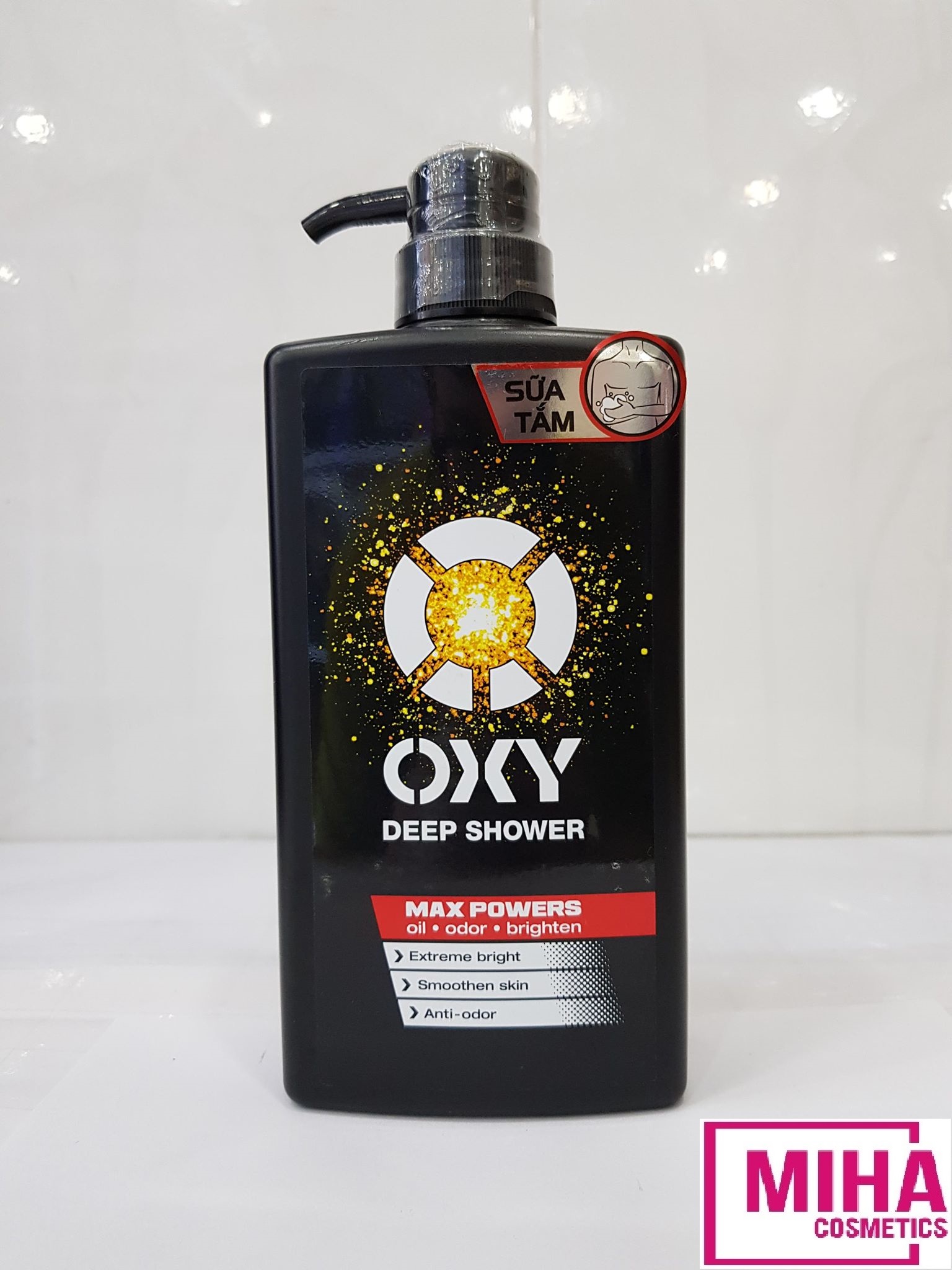 Sữa Tắm Cho Nam Tác Động Sâu Oxy Deep Shower 500ml