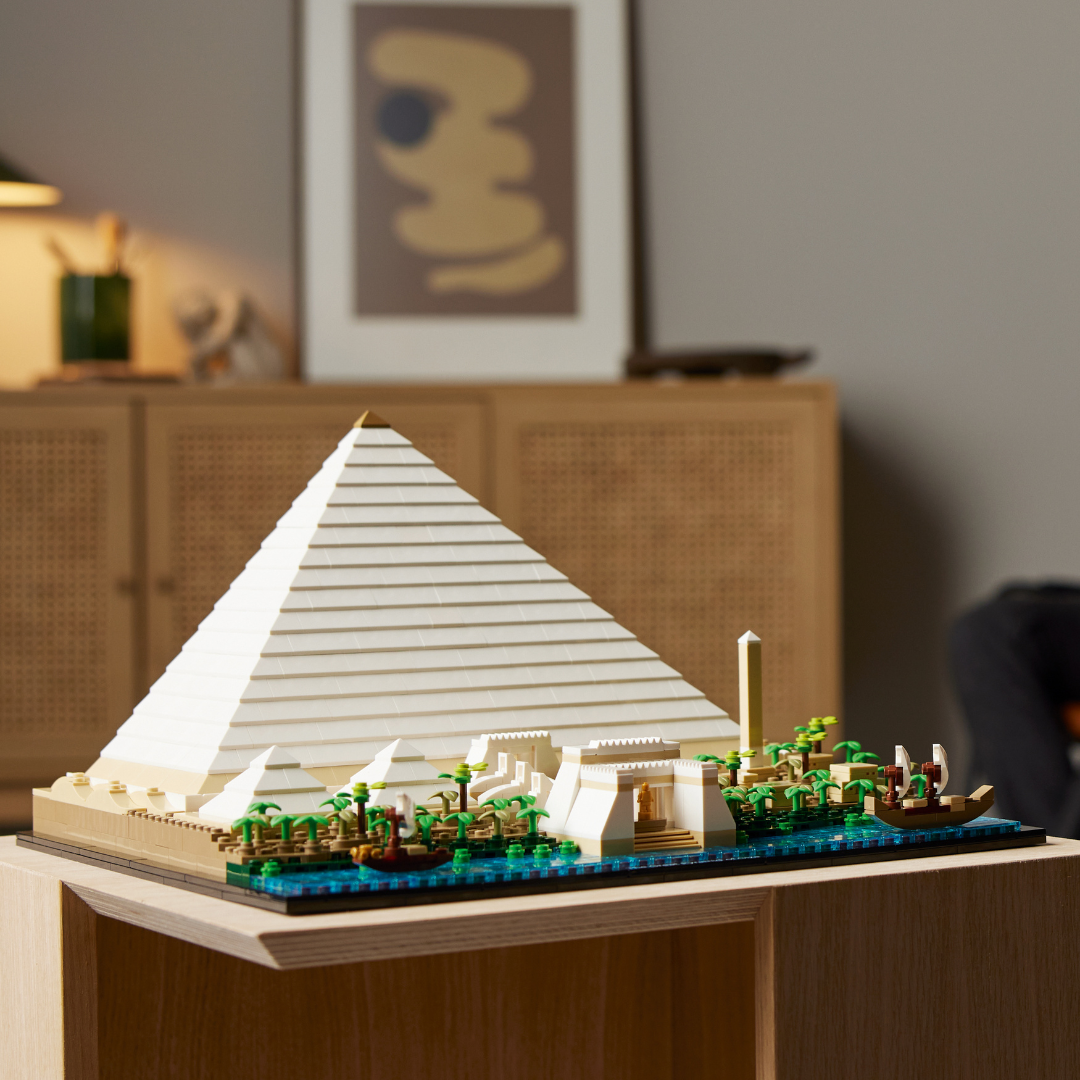 LEGO ARCHITECTURE 21058 Đồ Chơi lắp ráp Kim Tự Tháp Ai Cập (1476 chi tiết)