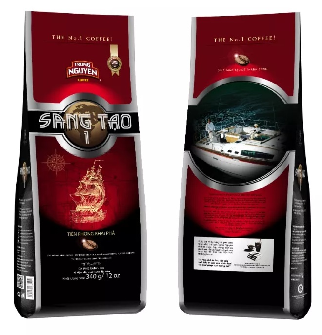 Cà phê rang xay pha phin TN - sáng tạo I (gói 500g)