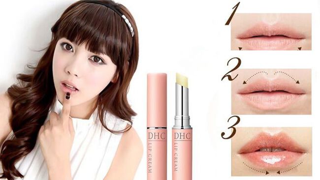Son Dưỡng Môi DHC Lip Cream 1,5g Nhật Bản