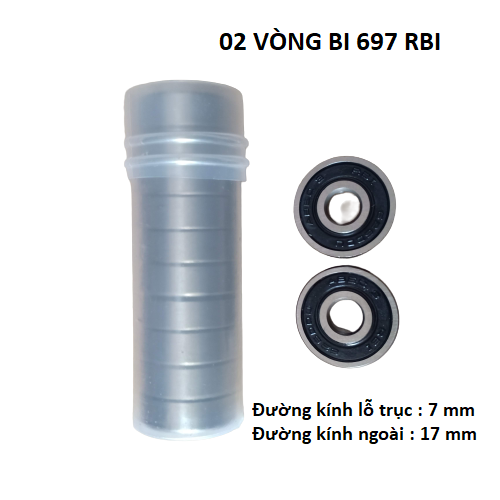 02 vòng bi 697 RBI chất lượng cao