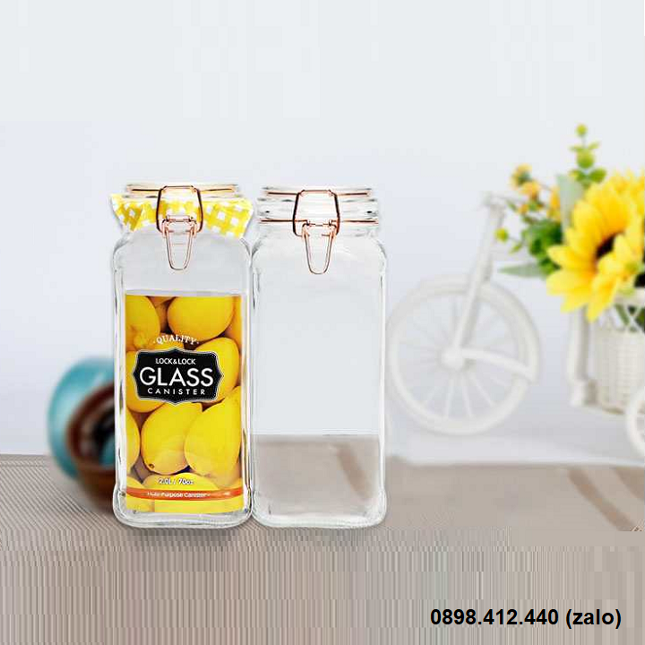 hủ thủy tinh lock&lock - hủ thủy tinh