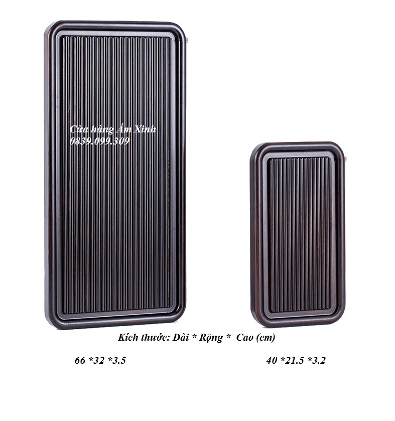 Khay Trà Tre Cao Cấp (dáng khay Bakelite)