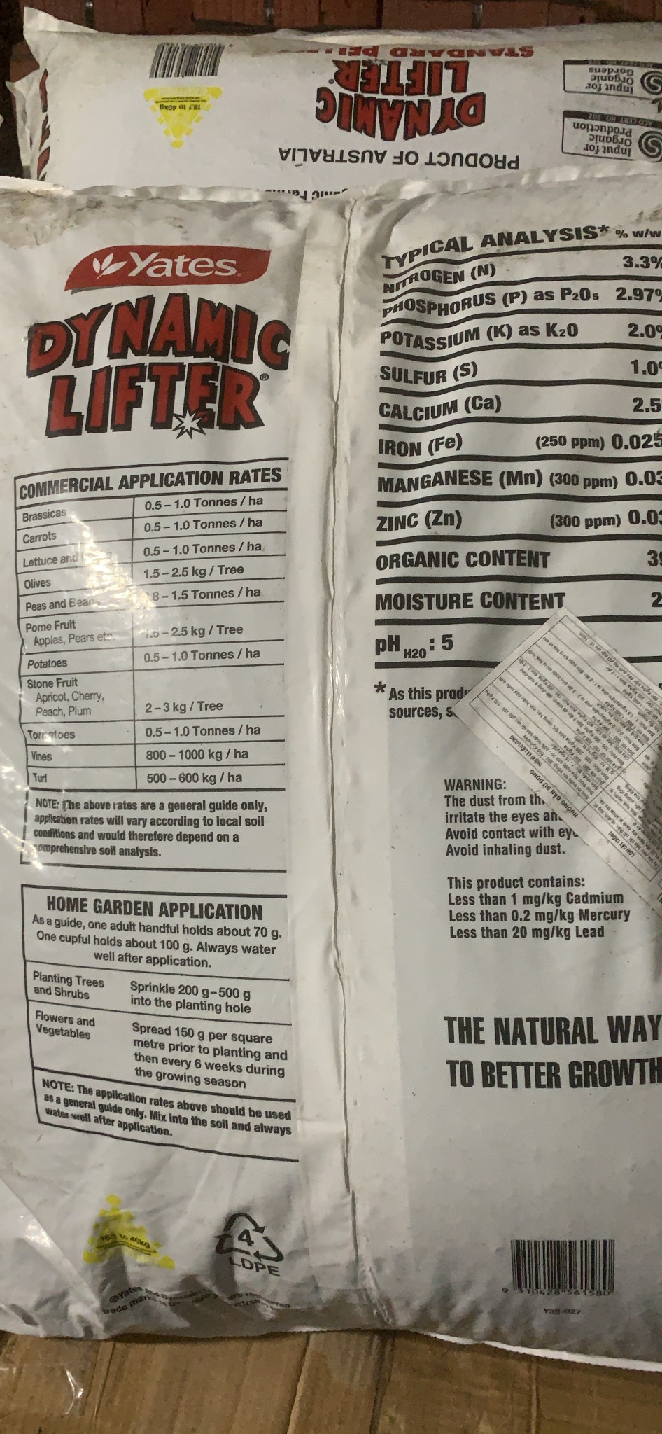 Phân Hữu Cơ DYNAMIC LIFTER (túi lẻ)