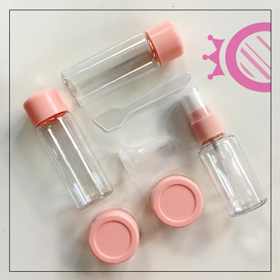 Bộ chiết mỹ phẩm 5 món, chiết mỹ phẩm du lịch