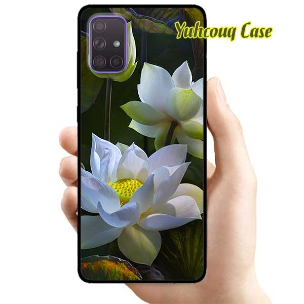 Ốp lưng dành cho samsung m51 - hoa sen 4
