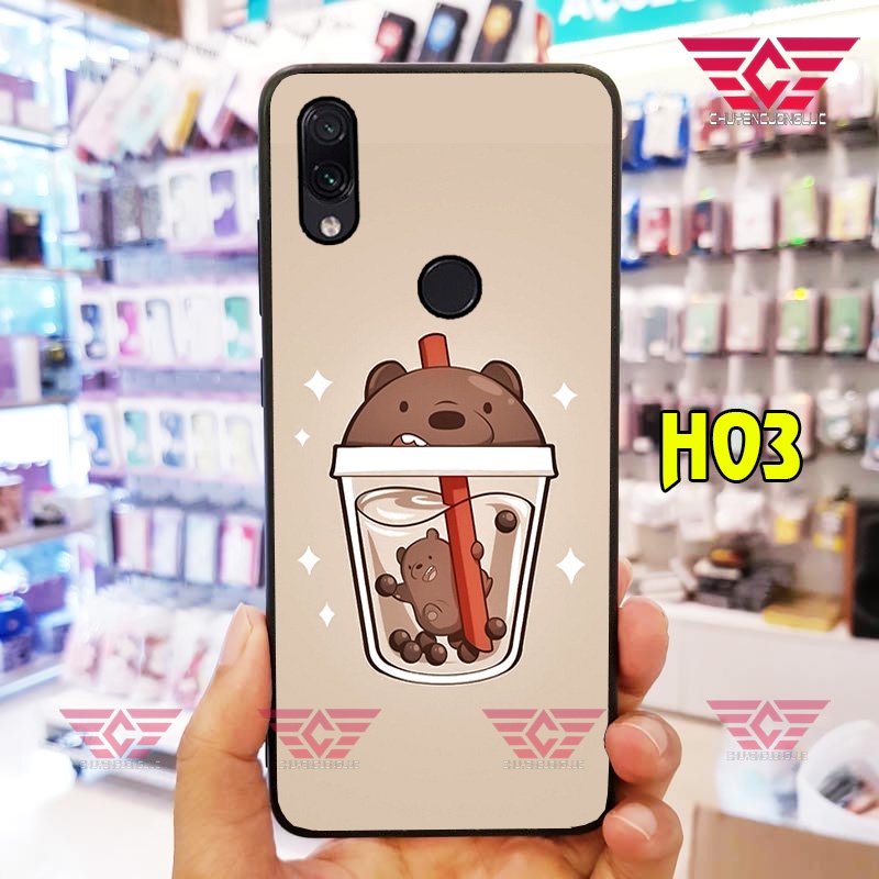 Ốp lưng XIAOMI Redmi NOTE 7 - Redmi 7 - REDMI NOTE 7 PRO trà sữa dễ thương