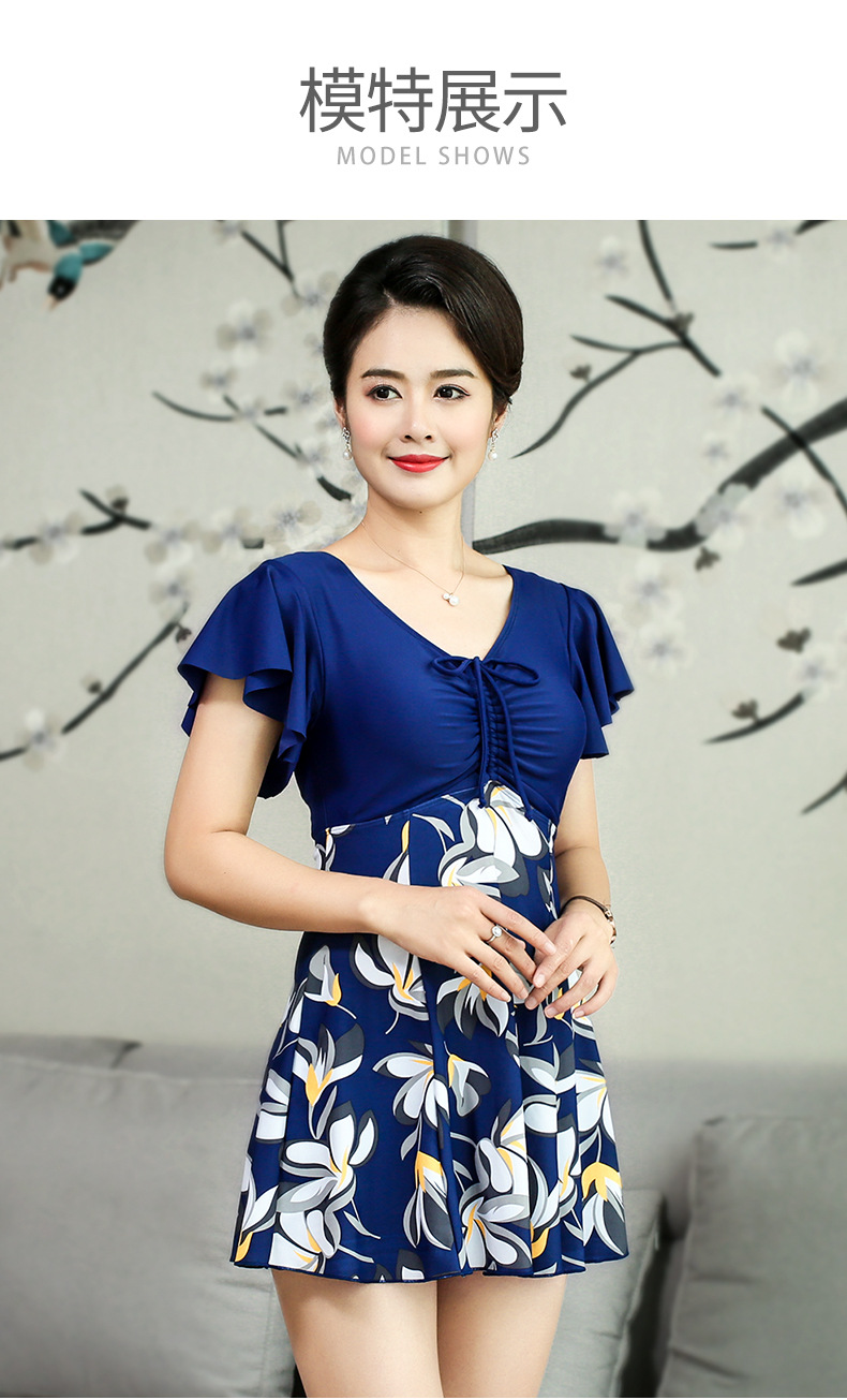 (Big Size) Bikini Đồ Bơi 1 Mảnh Cho Người Mập Họa Tiết