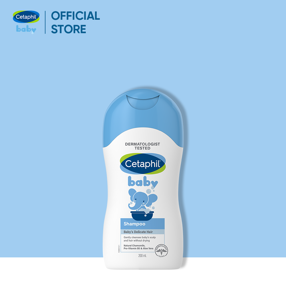 Sữa Tắm Gội Trẻ Em Hữu cơ, Cetaphil Baby Wash & Shampoo Organic Calendura