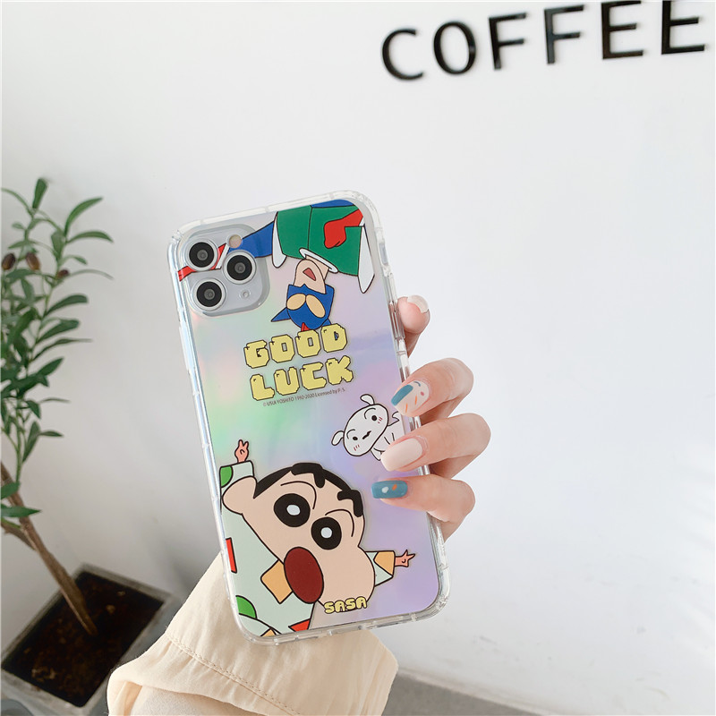 Ốp Lưng Silicon Chống Sốc Shin Good Luck ( Kèm Miếng Phản Quang )