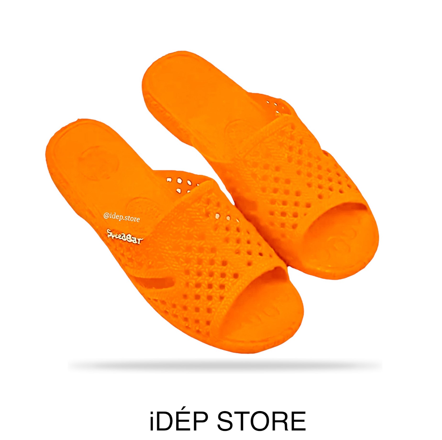 (NGƯỜI LỚN) Dép Tổ Ong Nam Nữ Nhiều Màu Đi Mưa Đi Biển Chống Trơn🔥LOẠI 1 ĐẾ DÀY🔥- iDép DL015