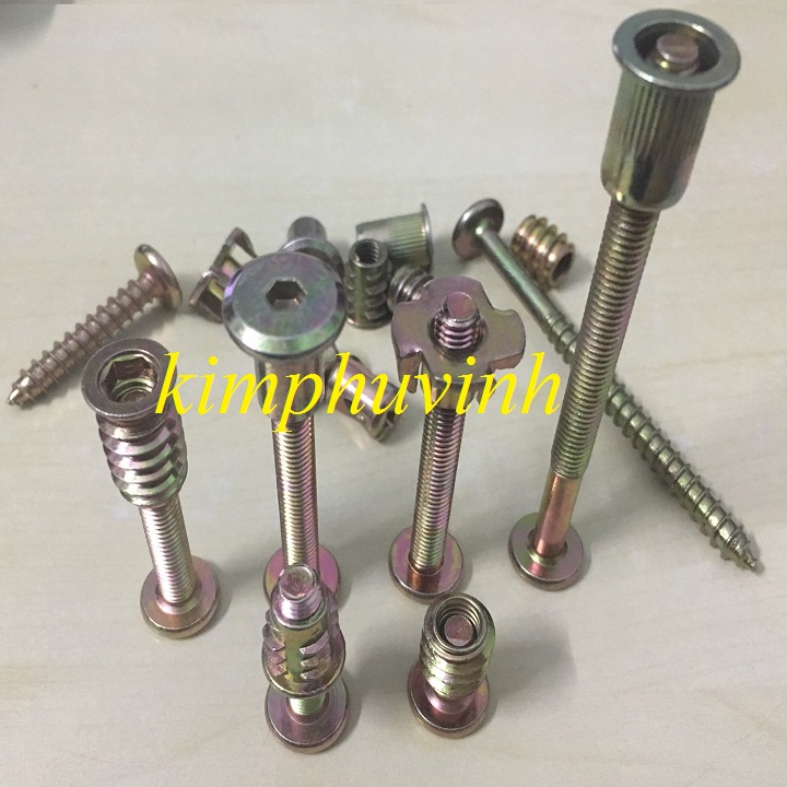 20 con - M8x20mm TÁN CẤY GỖ - ỐC CẤY GỖ