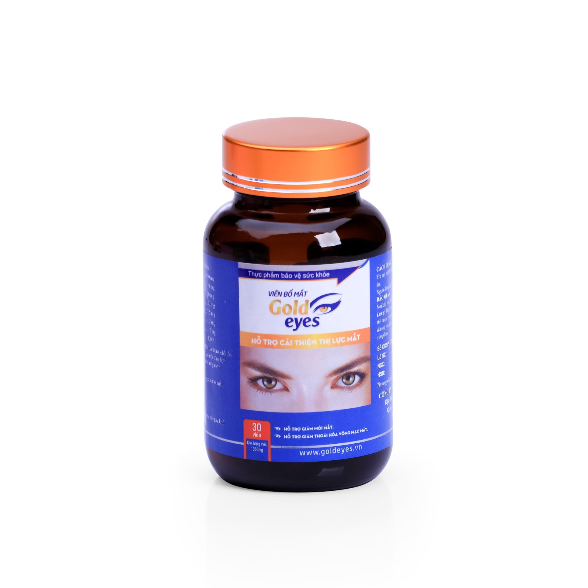 [HCM]VIÊN UỐNG BỔ MẮT GOLD EYES