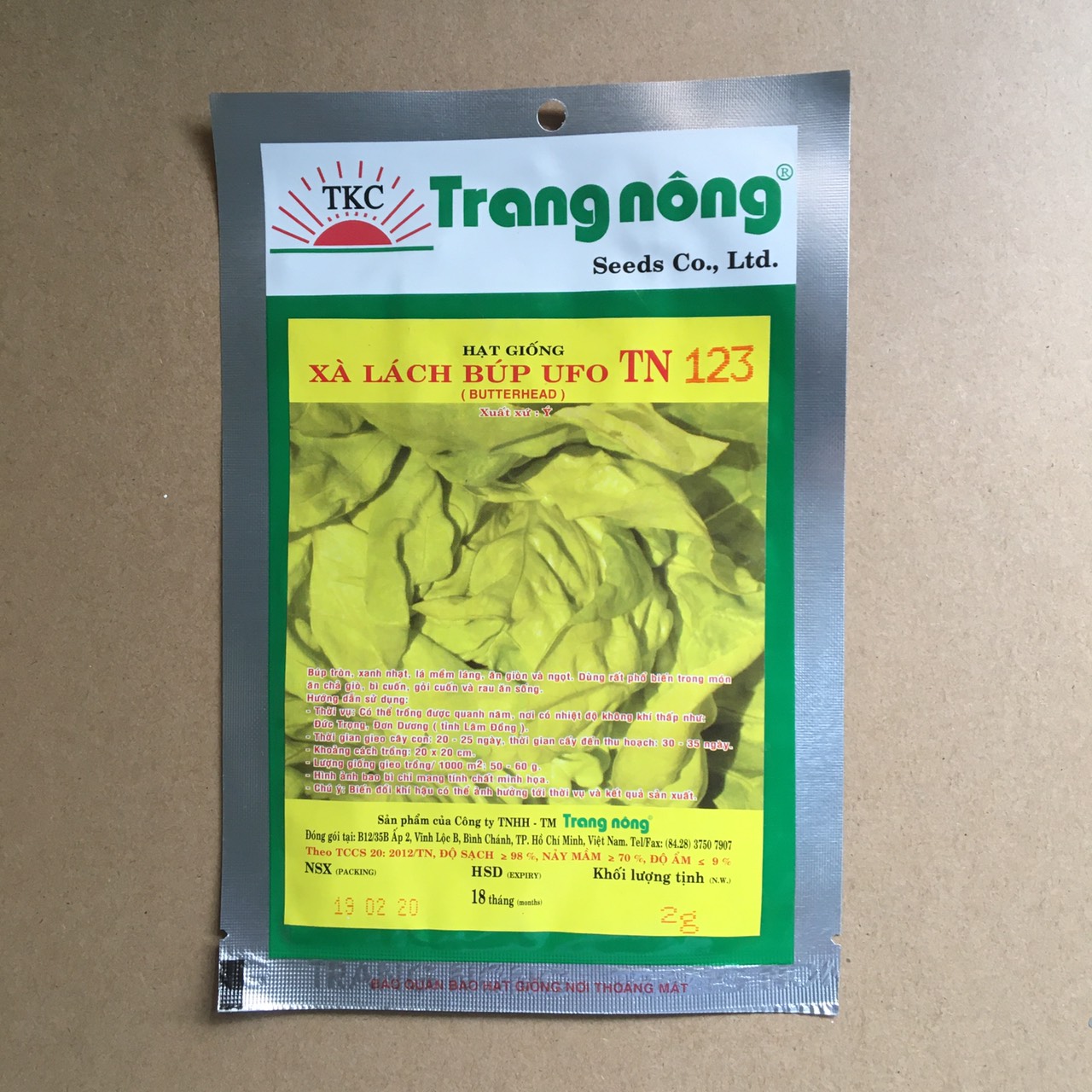 HẠT GIỐNG XÀ LÁCH TRANG NÔNG