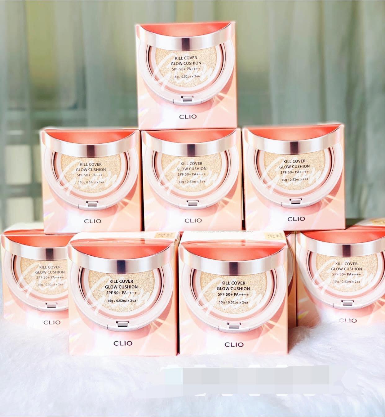 [HCM]SET PHẤN NƯỚC CLIO KILL COVER GLOW CUSHION SPF50+ PA+++