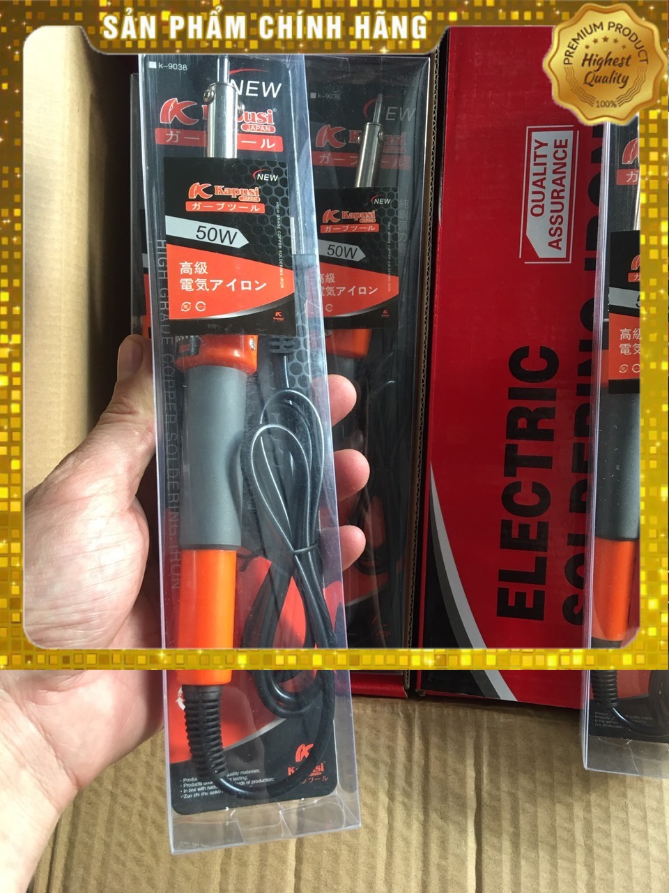 Mỏ hàn thiếc Kapusi nhật bản