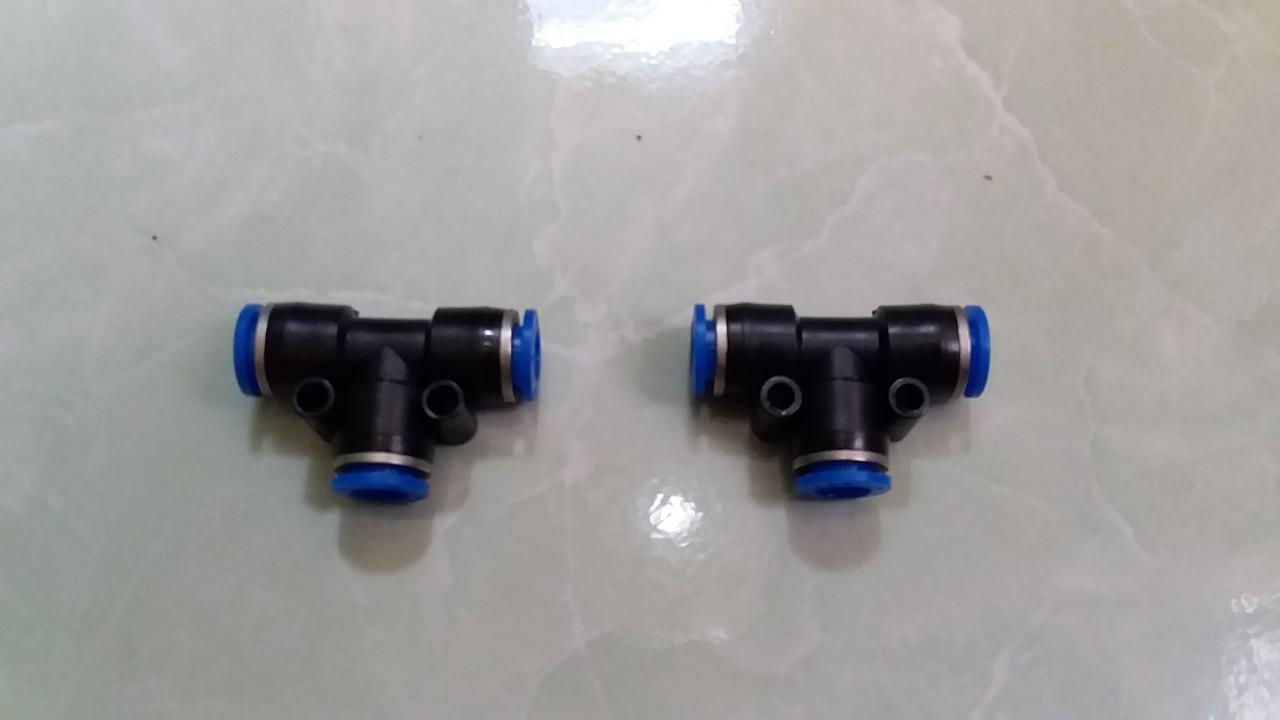 Set 2 cái T 12mm (ngã ba 12mm)- mã PE12