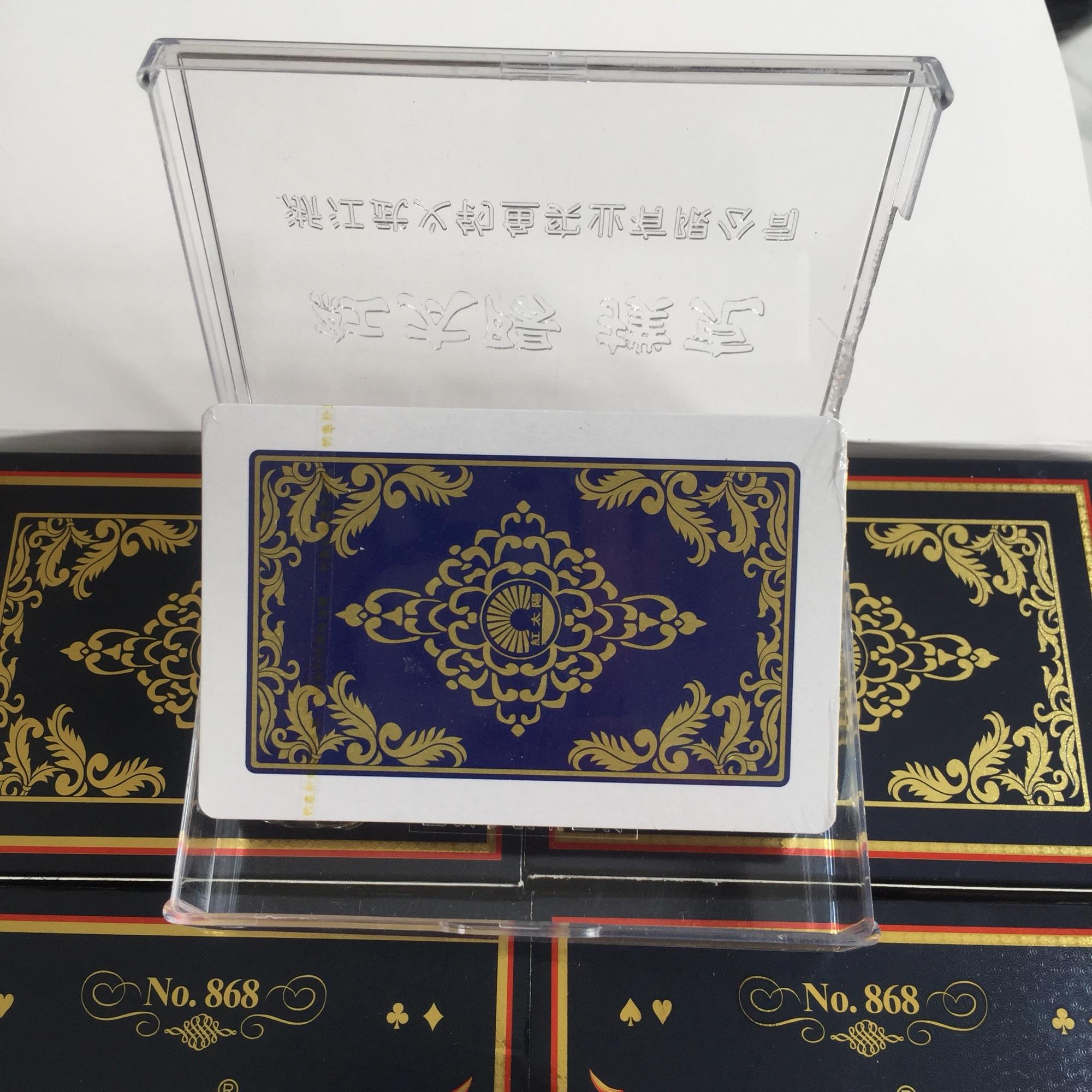 Combo 2 bộ bài Tây hộp nhựa