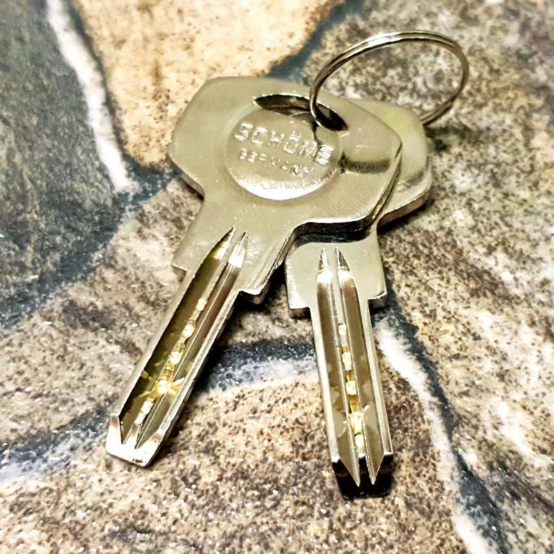 Khóa đĩa xe máy cao cấp SCHONE SC 3026- BẠC ( GERMANY )