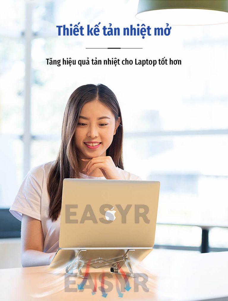 [HCM]Giá Đỡ Laptop Aluminium EASYR