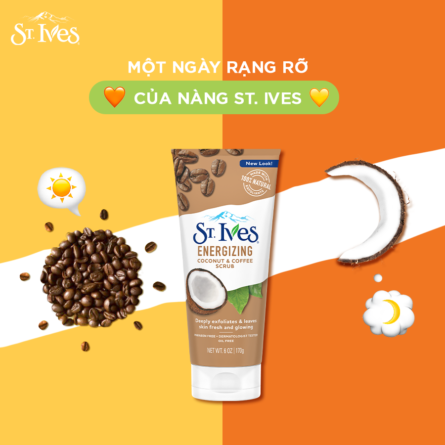 Sữa Rửa Mặt Tẩy Tế Bào Da Chết St.Ives 170g