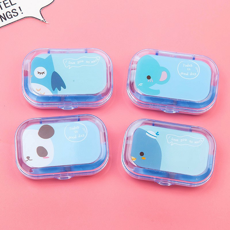 Hộp đựng lens, kính áp trồng cute