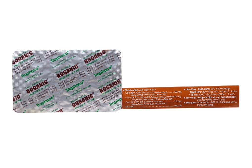 Nhuận Gan, Lợi Mật Boganic