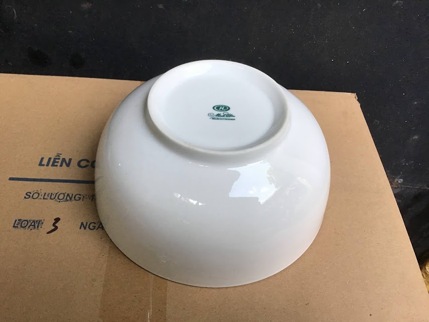 Tô sứ trắng cao cấp 8 inch ( 20cm)