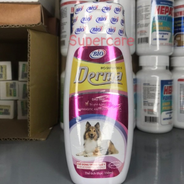 [HCM]Sữa Tắm Bio Derma 150ml - Ghẻ Nấm Da Trên Chó Mèo