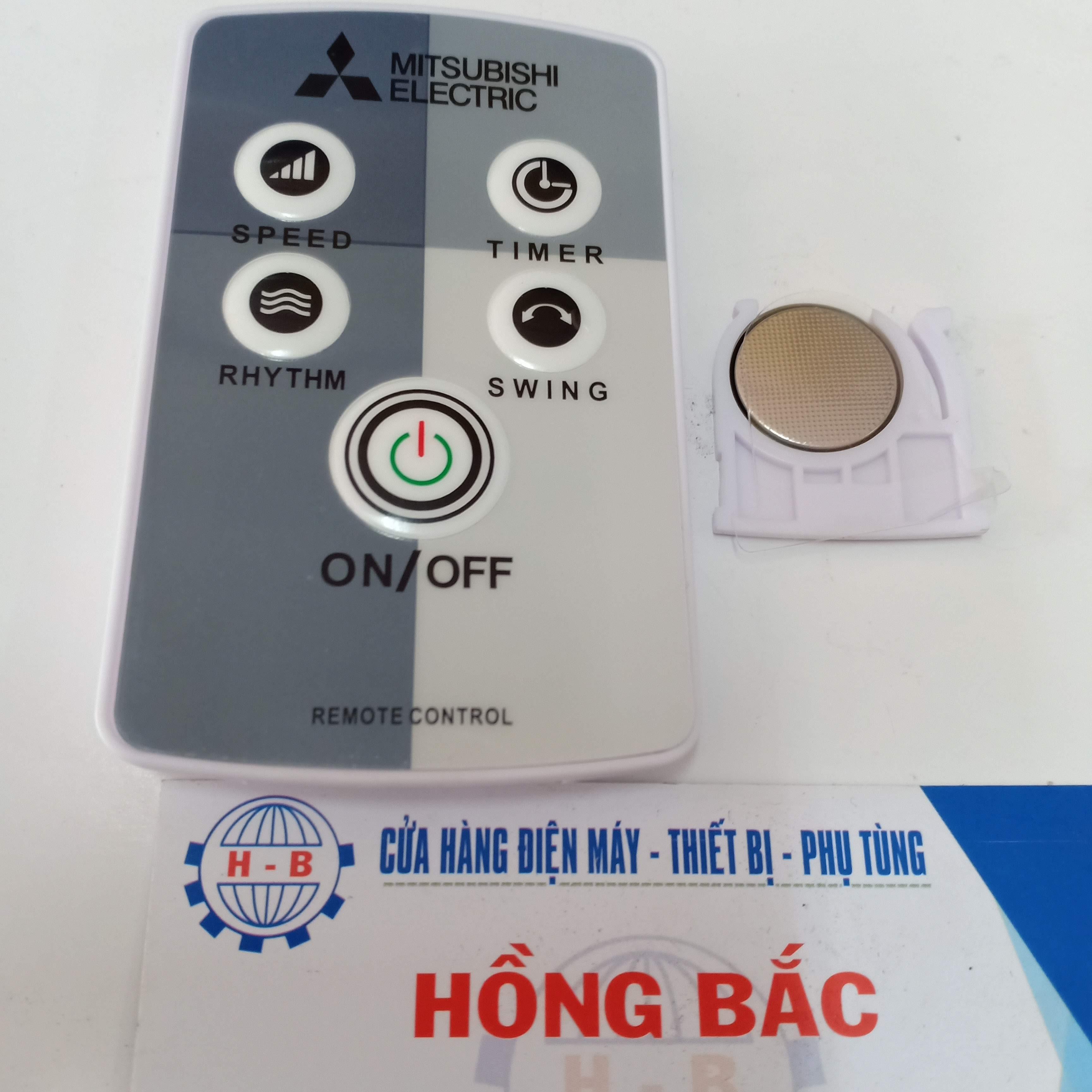 Điều khiển quạt mitsubishi kèm pin